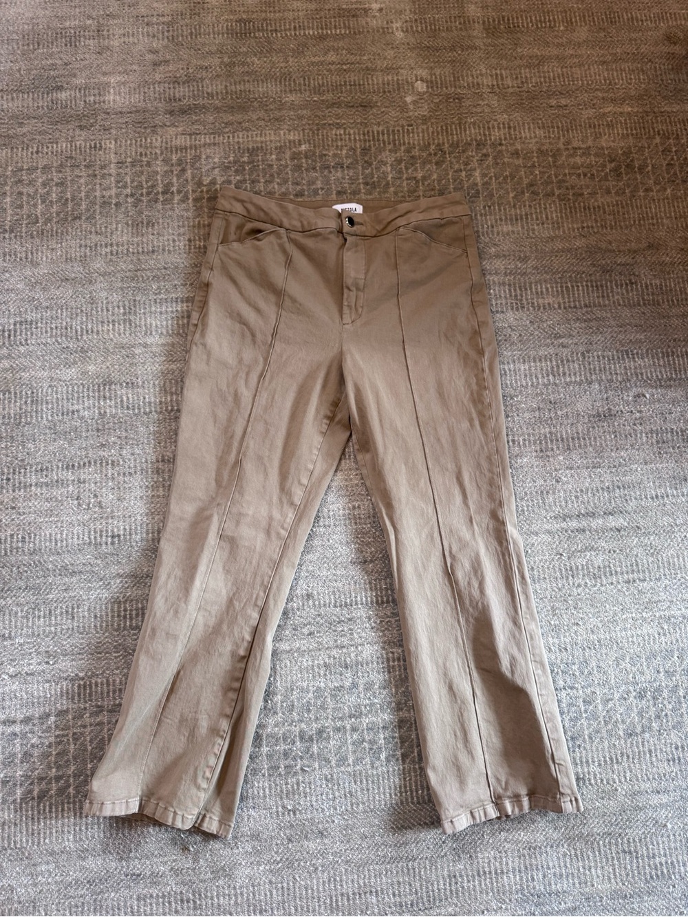 pistola Women’s Khaki Straight-Leg Chinos